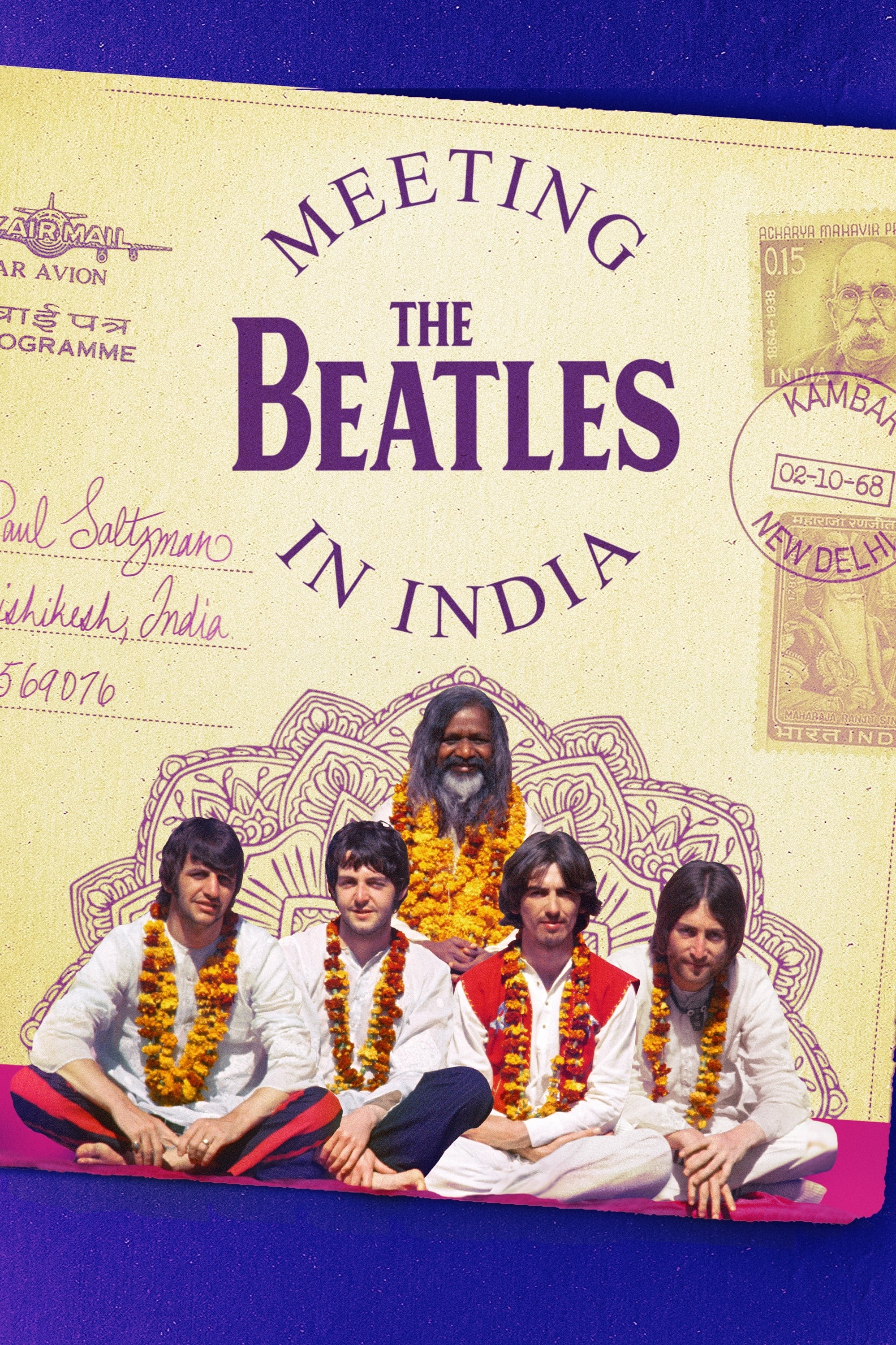 Постер Meeting the Beatles in India
